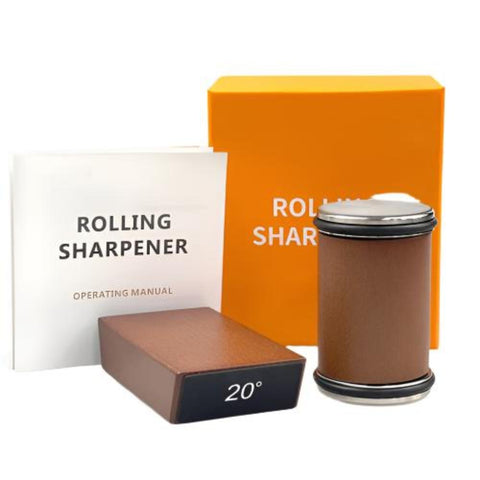 Rolling Knife Sharpener Kit For Straight Edge Roller Sharpening Gift Setau Sharpeners