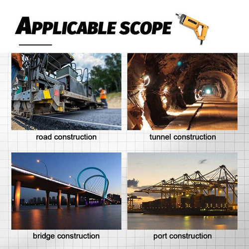 1800W Handheld Electric Concrete Cement Mixing  With Flexible Hose Other Power Tools