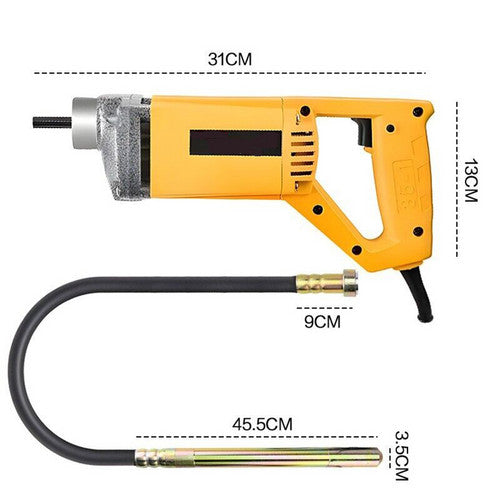 1800W Handheld Electric Concrete Cement Mixing  With Flexible Hose Other Power Tools