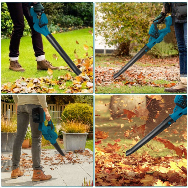 Cordless Garden Leaf Dust Blower Handheld For Makita With 2Battery & Charger 36V Leaf Blowers