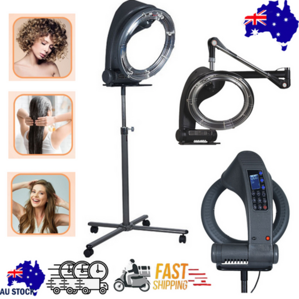 New Standing Hair Dryer Accelerator Colour 360 Rotating Halo Rolling Salon Equipment Hair Dryers