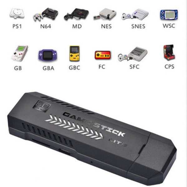 40000+ Hd Hdmi Pre Loaded Retro Video Game Stick Console +2 Wireless Controller Video Game Consoles