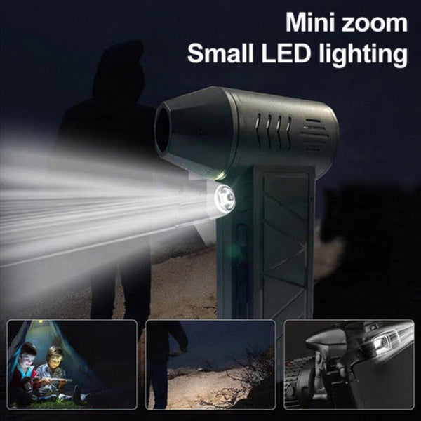 130000 Rpm Powered Mini Jet Fan Dry Blower Turbo Multifunctional Portable Fans