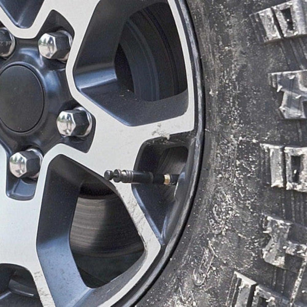 Auto Stop Tire Deflator Valve Kit 10 30 Psi 4Pcs Screw On For Offroad Deflators