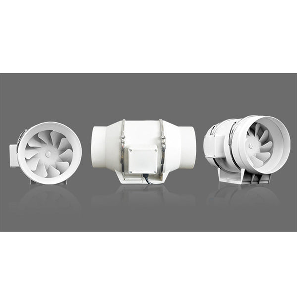 8Inch Extractor Fan Duct Hydroponic Inline Exhaust Vent Industrial Air Ventilation & Extraction