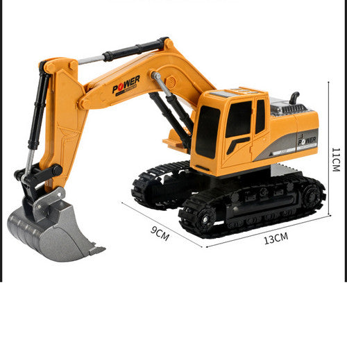 1:24 Rc Digger Remote Control Excavator Construction Truck Vehicle Toys 6Ch Activity Toys