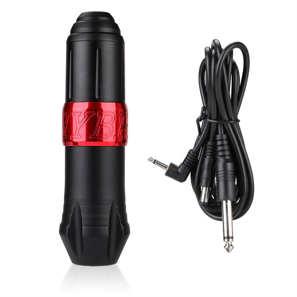 Complete Tattoo Kit Rotary Pen 8Inks [40Needle] Practice Skin Au Plug Tattoo Machines