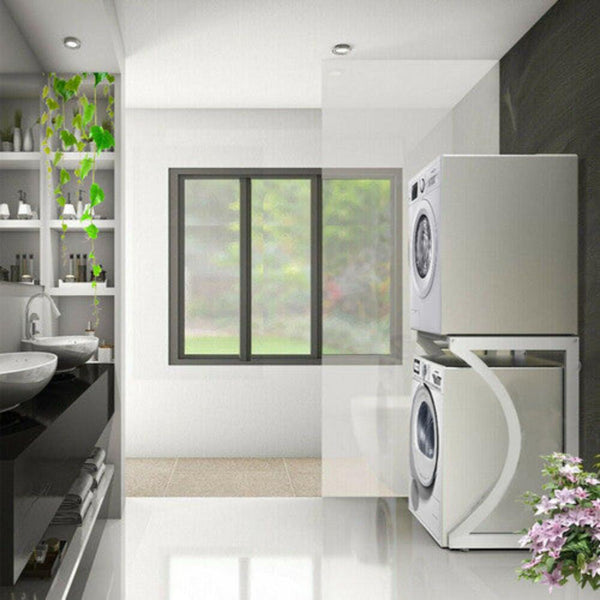Original Dryer Stand Maxi: Adjustable Front Load Washer Machine Shelf Washer & Dryer Parts