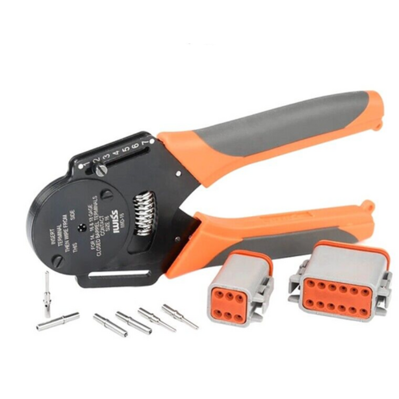 Other Auto Tools & Supplies Dt12 Crimper 4 Way Indent8 Impression Icrimp Closed Barrel Type Deutsch