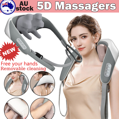 For Neck And Shoulder With Heat Goletsure Pain Relief Deep 5D Kneading Massagers