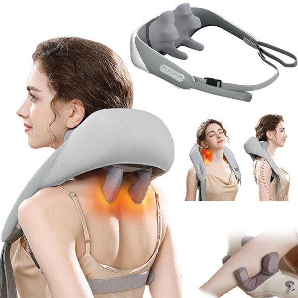 For Neck And Shoulder With Heat Goletsure Pain Relief Deep 5D Kneading Massagers