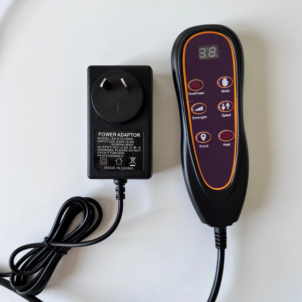 10 Vibrating Motors Massage Mat Full Body Heated Mattress Pillow Pain Relief Au Mattresses