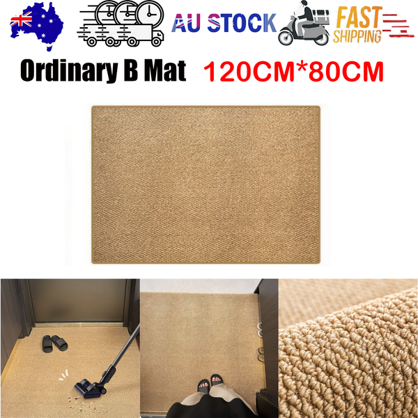 Ordinary Entrance Door Carpet 120X80cm Sole Cleaning Mats Sand And Dust Removal Washable Door Mats & Floor Mats