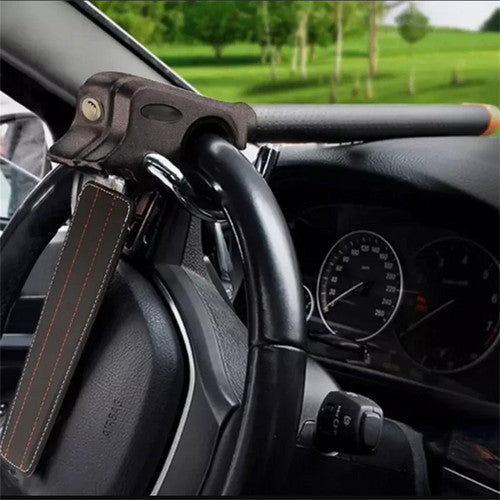Car Steering Wheel Anti Theft Lock Foldable Security T Lock Locks & Security