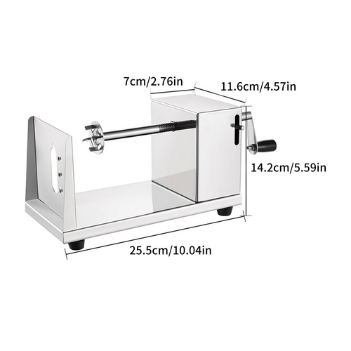 Potato Twister Tornado Slicer Cutter Stainless Steel Vegetable Spiral Machine Peelers & Slicers