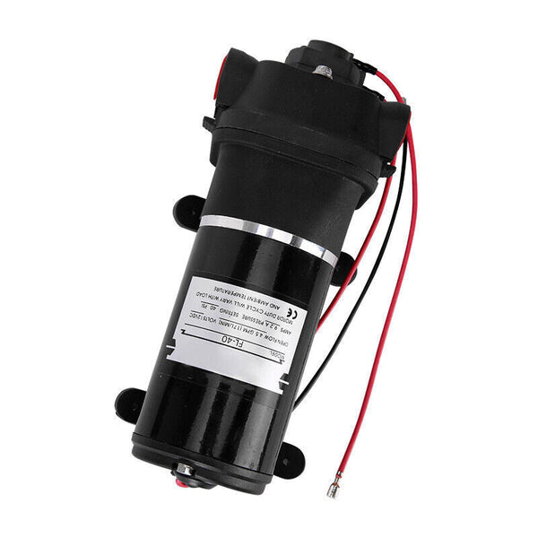 12V Water Pump 17Lpm High Pressure Self Priming For Caravan Camping Boat Marine Water Pumps