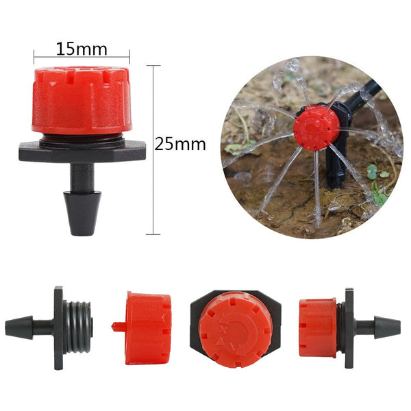 201X 50M Hose Garden Irrigation System Greenhouse Plant Watering Diy Micro Drip Complete Drip Irrigation Kits