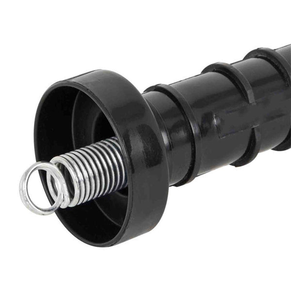 10X Electric Fence Gate Handle Compact Insulated Spring Handles With Hook Black Electric Fencing