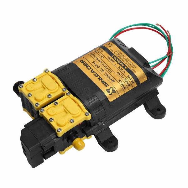 12Lpm 12V Water Pump 130Psi High Pressure Self Priming Camping Boat Farm Water Pumps