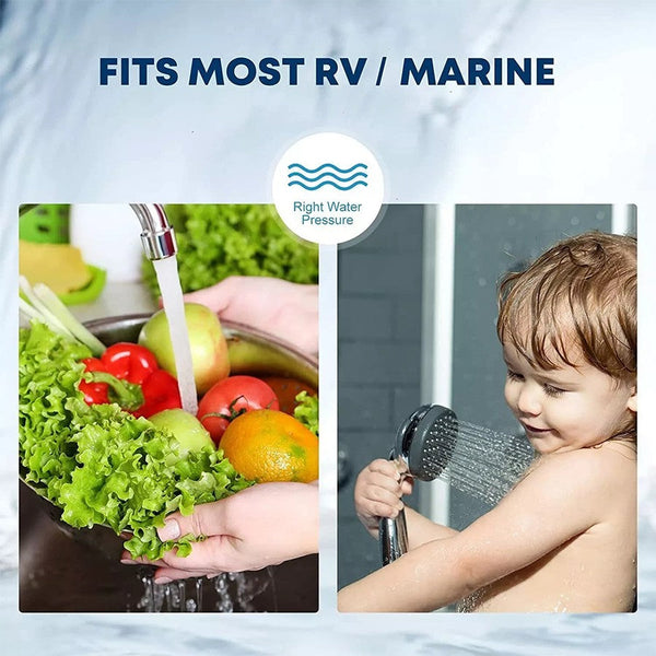 12V Replace Shurflo 4009 Water Pump & Twist On Filter For Caravan Boat Marine Au Water Pumps