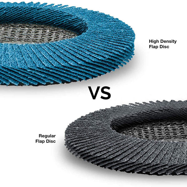 20 Pcs 80 Grit Grinding Wheel 5'' 125Mm Angle Grinder Flap Sanding Disc Au Grinder Discs