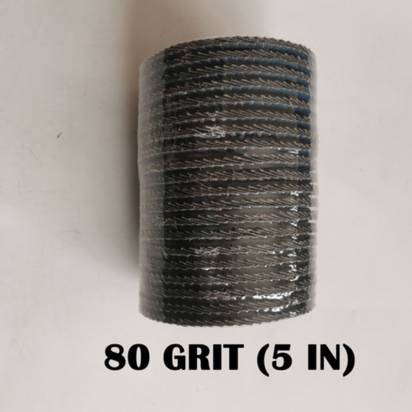 20 Pcs 80 Grit Grinding Wheel 5'' 125Mm Angle Grinder Flap Sanding Disc Au Grinder Discs