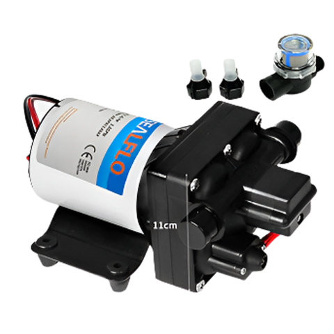 12V Water Pump High Pressure Self Priming Rv Camping Boat 55Psi 11.3L/M Caravan Parts Accessories