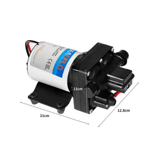12V Water Pump High Pressure Self Priming Rv Camping Boat 55Psi 11.3L/M Caravan Parts Accessories