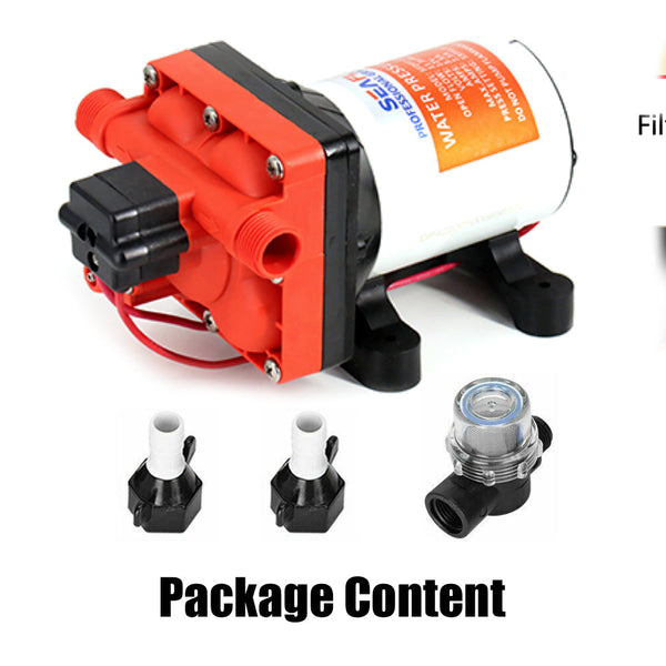 Seaflo 3 G/M Rv Supreme 12V Water Pump For Caravan Motorhome Camper Trailer Boat Boat Plumbing