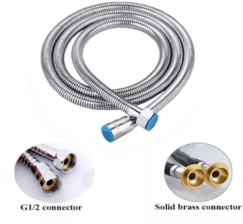 3M Shower Head Hose Stainless Steel Bathroom Flexible Tube Replacement Pipe Au Shower Hoses