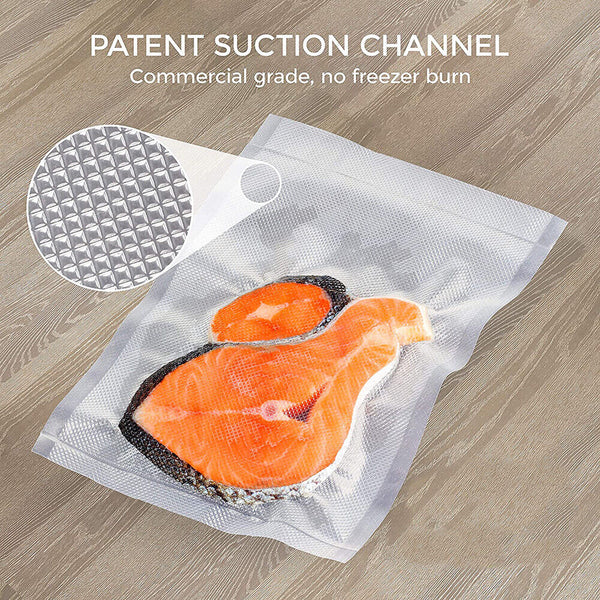 2Rolls 25Cm Vacuum Sealer Bags Vaccum Food Saver Storage 15M Vacuum Sealers