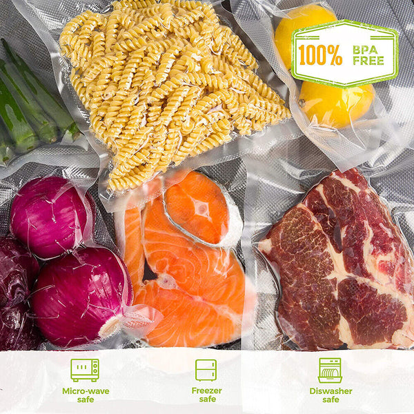 2Rolls 28Cm Vacuum Sealer Bags Vaccum Food Saver Storage 15M Vacuum Sealers