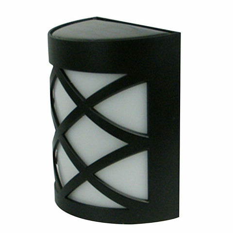 Outdoor Solar Wall Lights Door Garden Step Bright 6 Led Fence Path Lamp Au Landscape & Walkway Lights