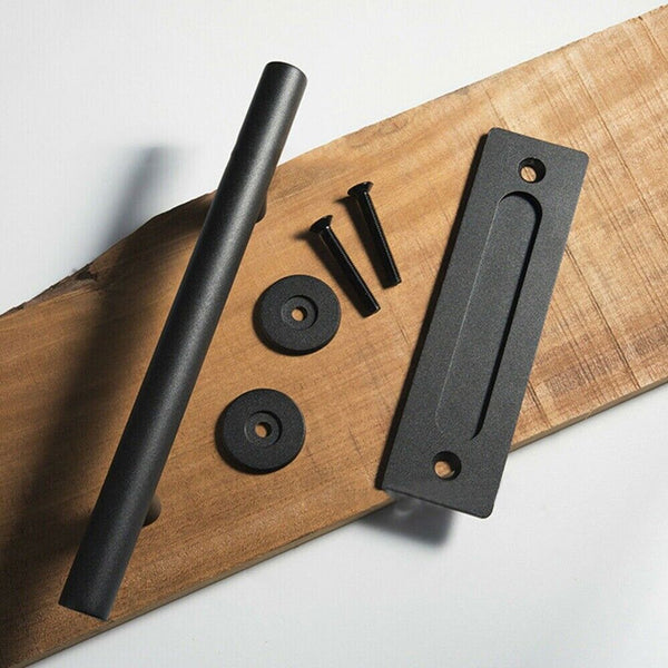 12 Inch Barn Door Handle Sliding Flush Pull Stainless Steel Hardware Door Knobs