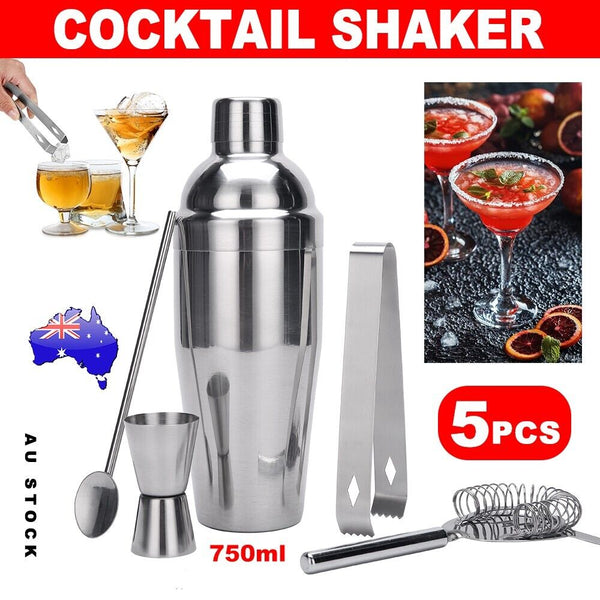 Boston tail Shaker Set Maker Mixer Martini Spirit Bar Strainer Bartender Kit tail Shakers & Sets