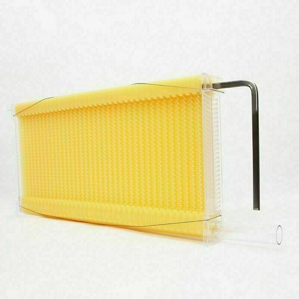 7Pcs Flow Bee Comb Hive Frames For Wooden Beekeeping Beehive House Beekeeping Equipment