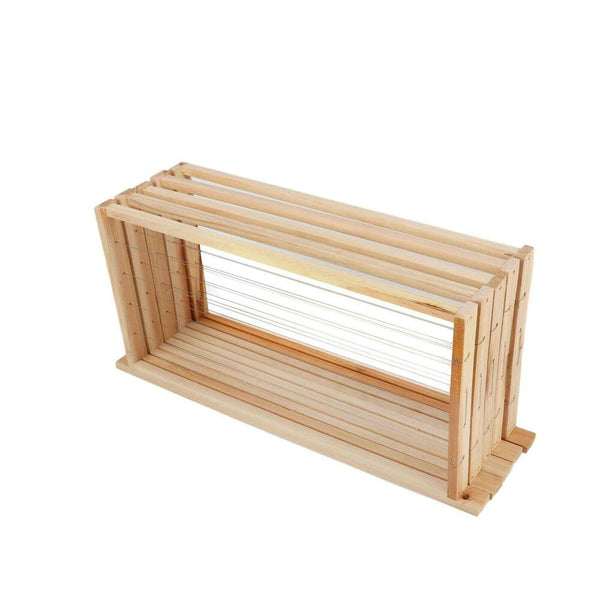 Beehive Frame Assembled Wood Steel Unwaxed Deep Hive Frames Beekeeping Beekeeping Equipment