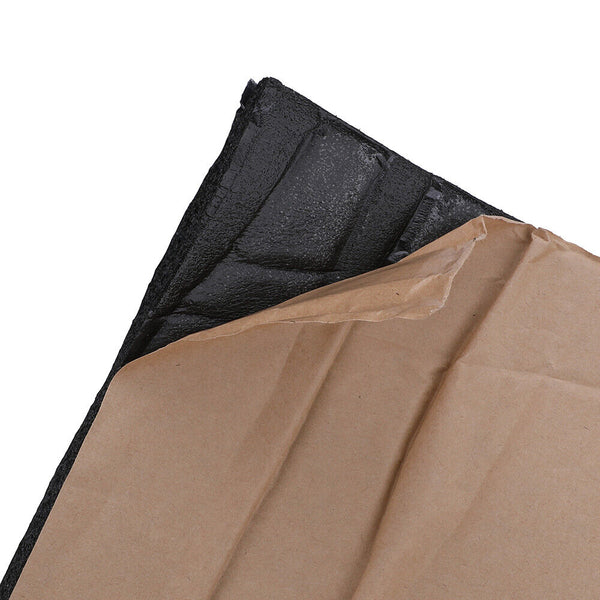 12Pcs Car Engine Bay Bonnet Sound Deadener Noise Insulation Foam Proofing Heat Air Filters Induction Kits