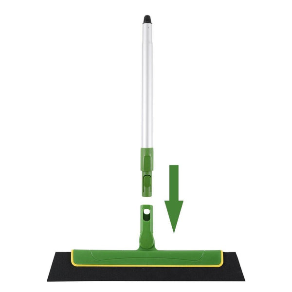Green Floor Squeegee Wiperbroom Tile Cleaning Household Extendable Handle Squeegees & Window Cleaning