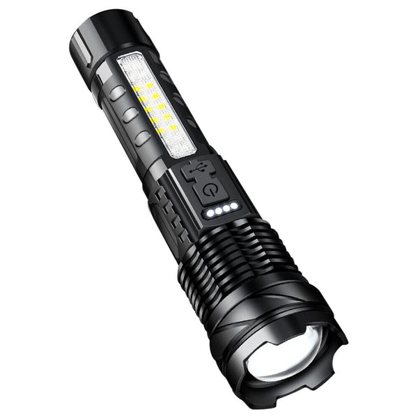 Super Bright 30W 14Led Flashlight White Laser Tactical Torch Lamp For Camping Au Flashlights