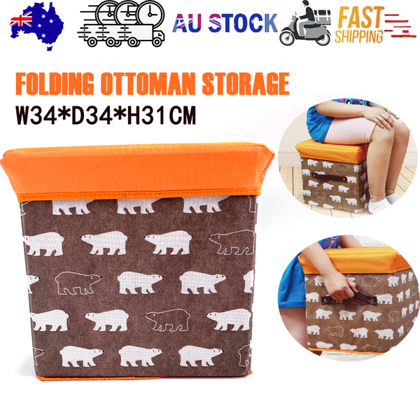 Folding Ottoman Storage Stool Cube Footstool Blanket Box With Cover


Folding Ottomans Footstools & Poufs