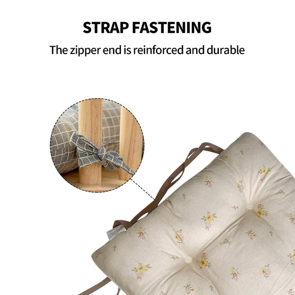 Seat Cushions Outdoor Indoor Square Soft Chair Pad Patio Furniture Cushions & Pads