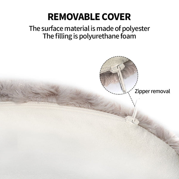 Seat Cushions Outdoor Indoor Round Soft Chair Pad Patio Furniture Cushions & Pads