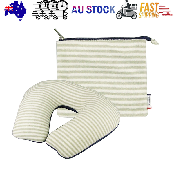 Inflatable U Shaped Travel Neck Pillow Portable Car Flight Head Rest Cushion Pillows