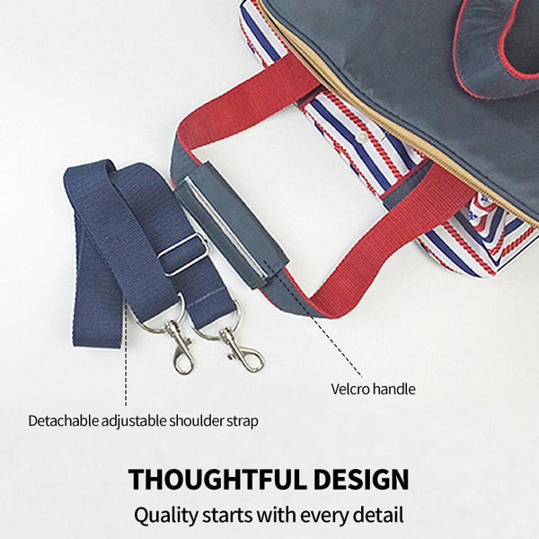 Red Insulated Picnic Bag Thermal Cooler Portable Lunch Food Tote Carry Storage Picnic Baskets & Backpacks