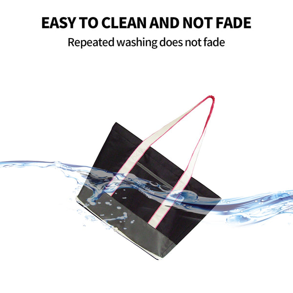 Large Supermarket Shopping Bag Eco Grocery Shoulder Bag Tote Foldable Reusable Reusable Shopping Bags