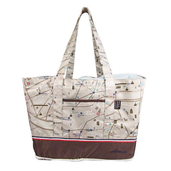 Large Supermarket Shopping Bag Eco Grocery Shoulder Tote Foldable Reusable Reusable Shopping Bags