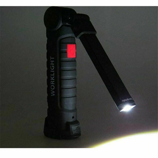 Cob Led Work Light Car Garage Mechanic Usb Rechargeable Torch Lamp Au Torches & Work Lights