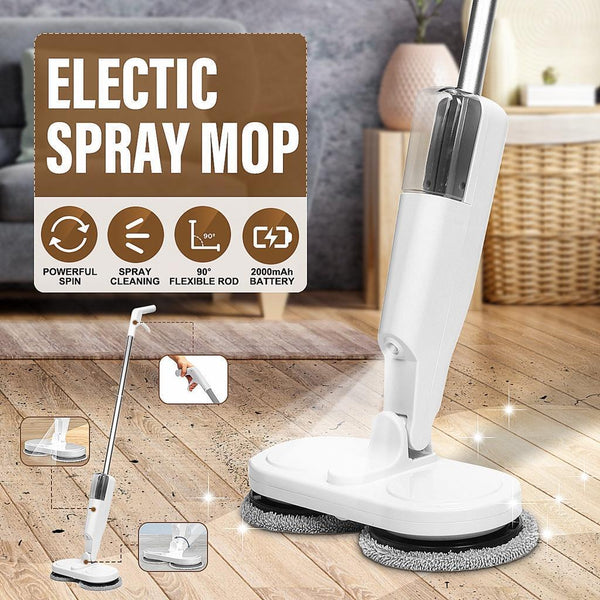 Cordless Electric Mop Cleaner 5 In 1 Floor Polisher Sweeper Washer Scrubber Mops Brooms & Scrubbers