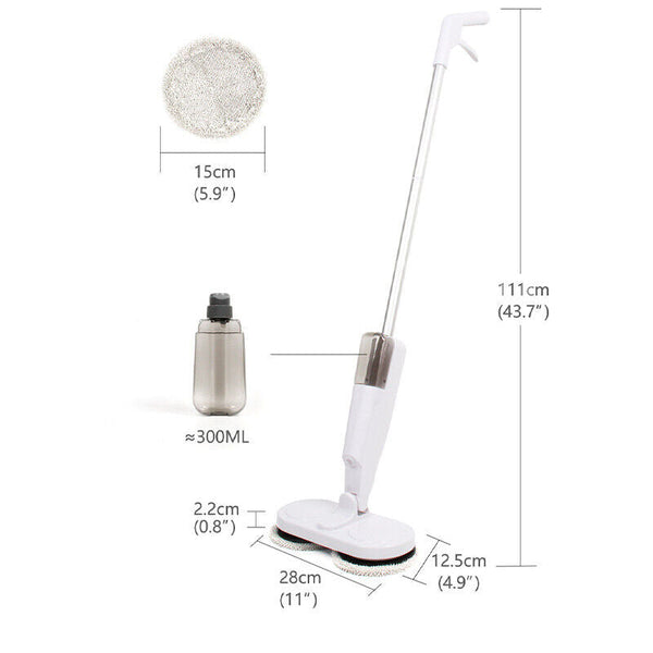 Cordless Electric Mop Cleaner 5 In 1 Floor Polisher Sweeper Washer Scrubber Mops Brooms & Scrubbers